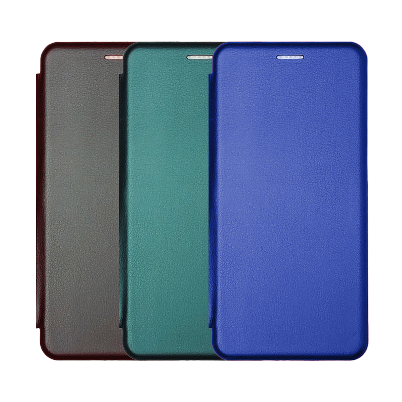 Custodia OPPO A53S A Libro Magnetica – Pelle Sintetica Blu Elegante Con Supporto E Portacarte